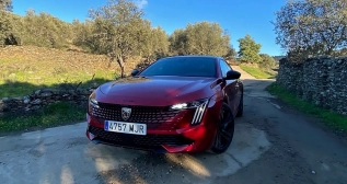 Frontal del renovado Peugeot 508 / A.M.