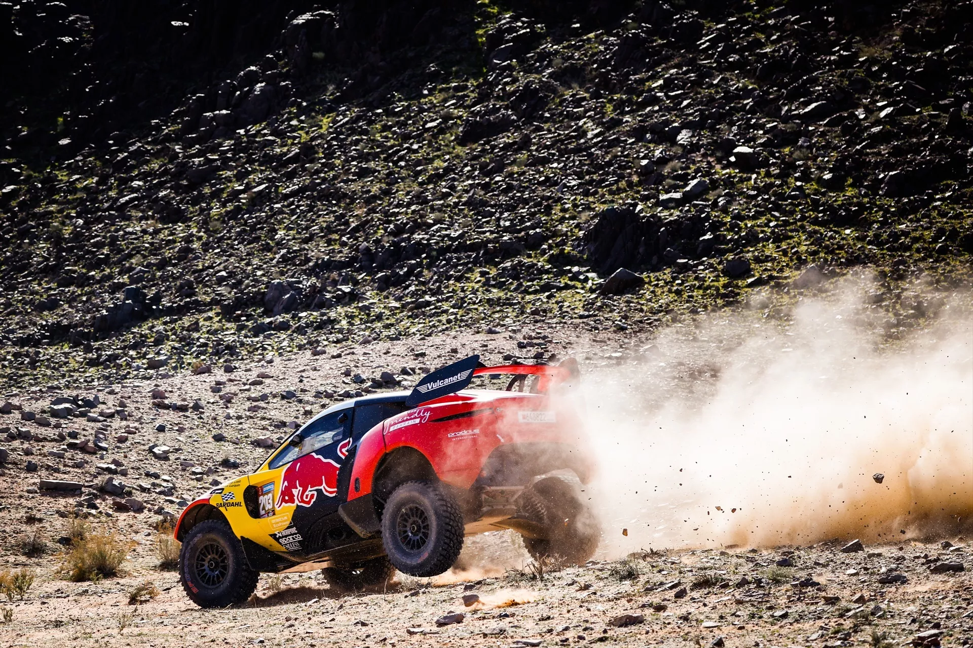 El coche de Loeb en el Dakar / FRÉDÉRIC LE FLOC'H / EUROPA PRESS