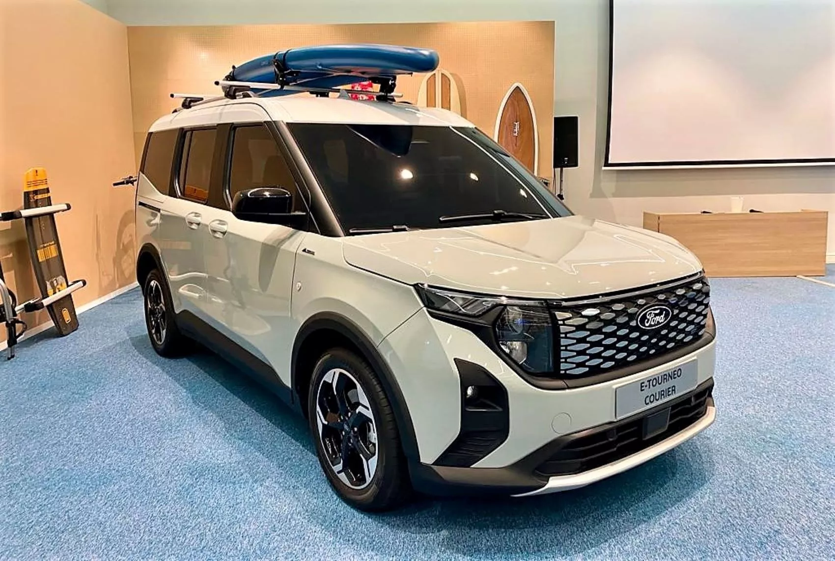 Aspecto de la nueva Ford Tourneo Courier / A.M.