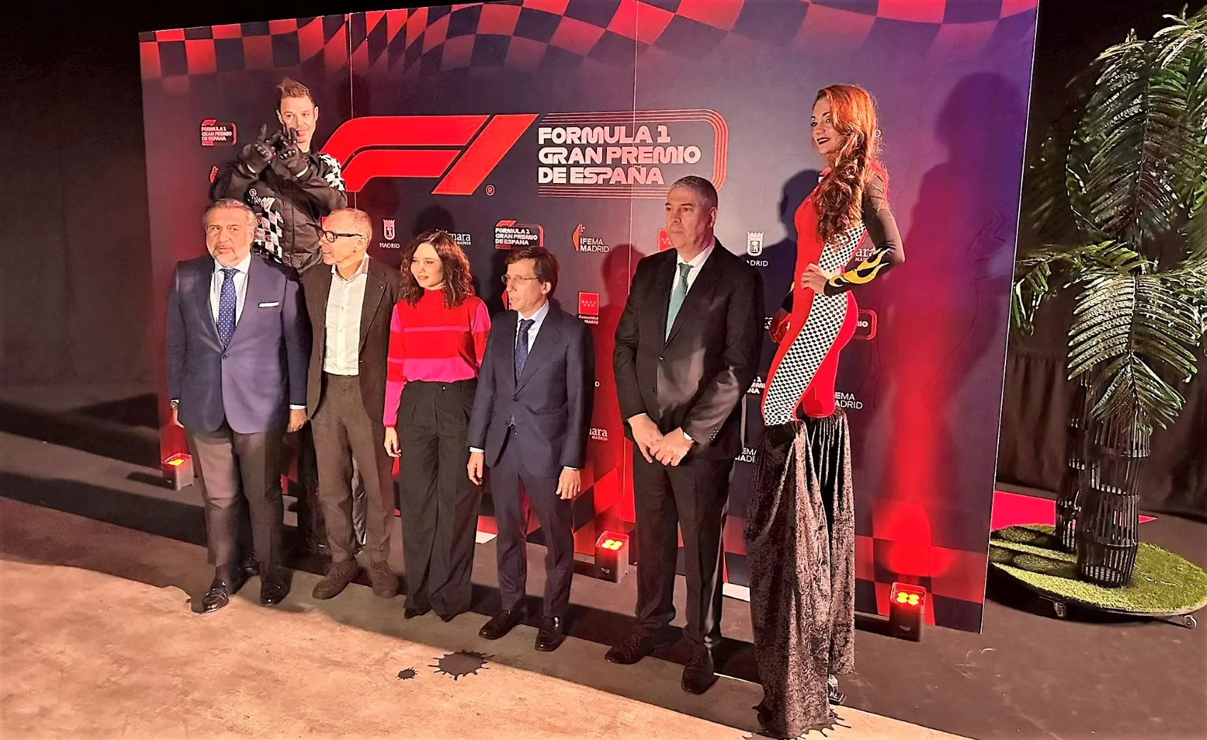 Acto de presentación del GP de F1 de Madrid