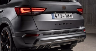 Parte trasera del Cupra Ateca de 190 CV