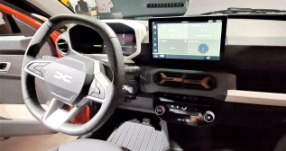 Interior del nuevo Dacia Spring / T.F. Interior del nuevo Dacia Spring / T.F.