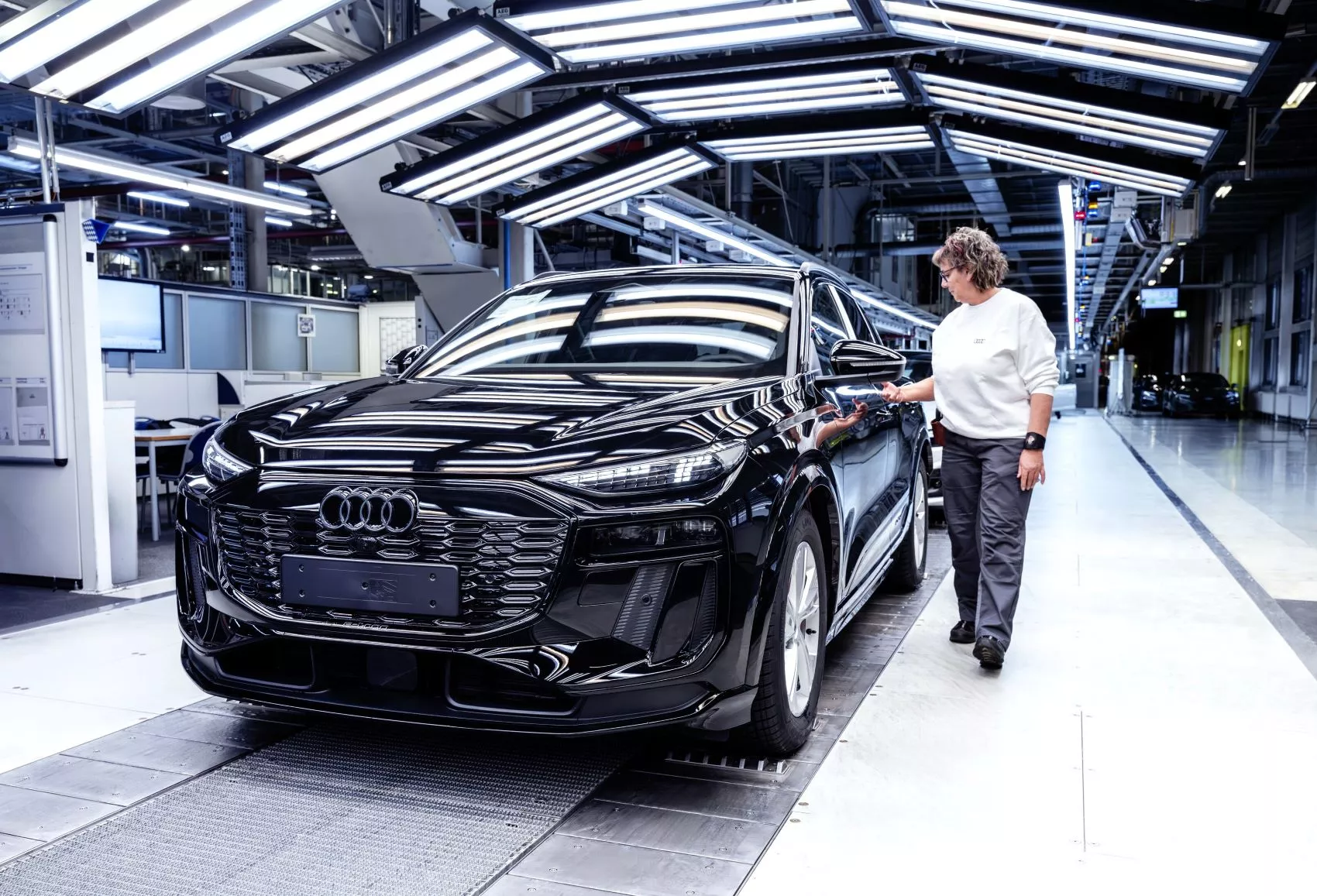 Producción del Audi Q6  e tron en Ingolstadt / AUDI