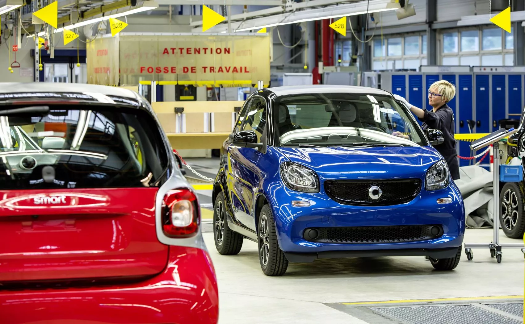 Producción del Smart en la planta de Hambach / MERCEDES