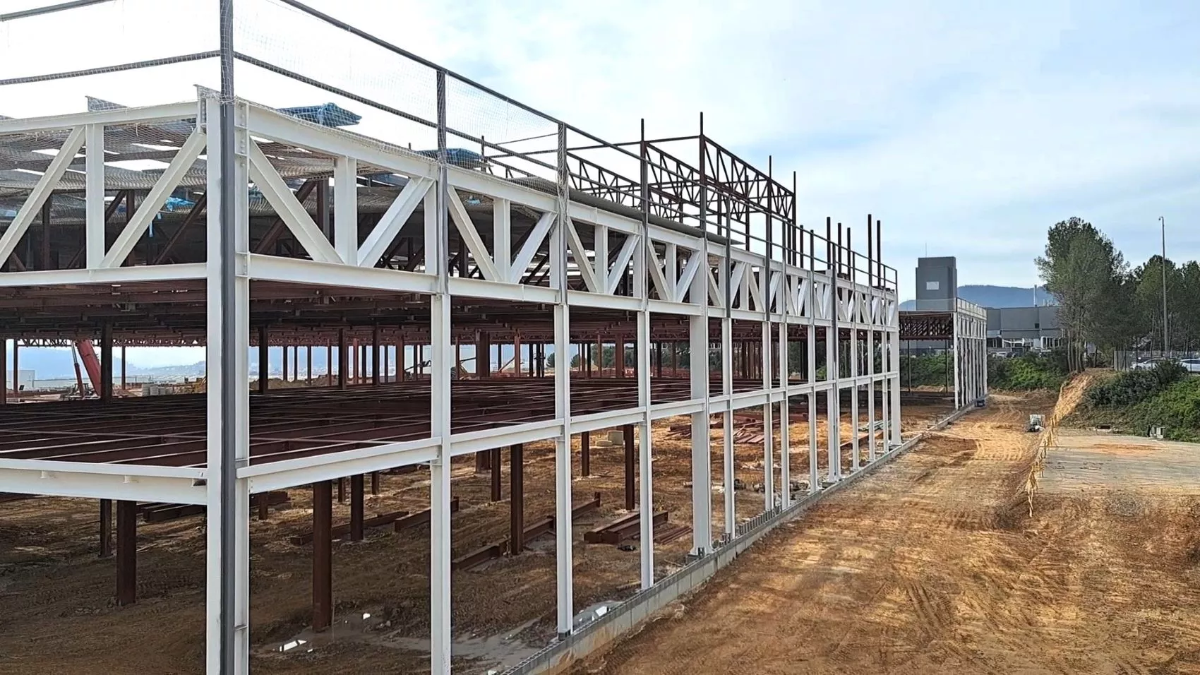 Obras de la planta de montaje de baterías de Seat