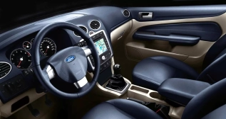 Interior de la segunda generación del Ford Focus