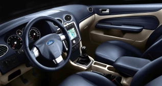 Interior de la segunda generación del Ford Focus Interior de la segunda generación del Ford Focus
