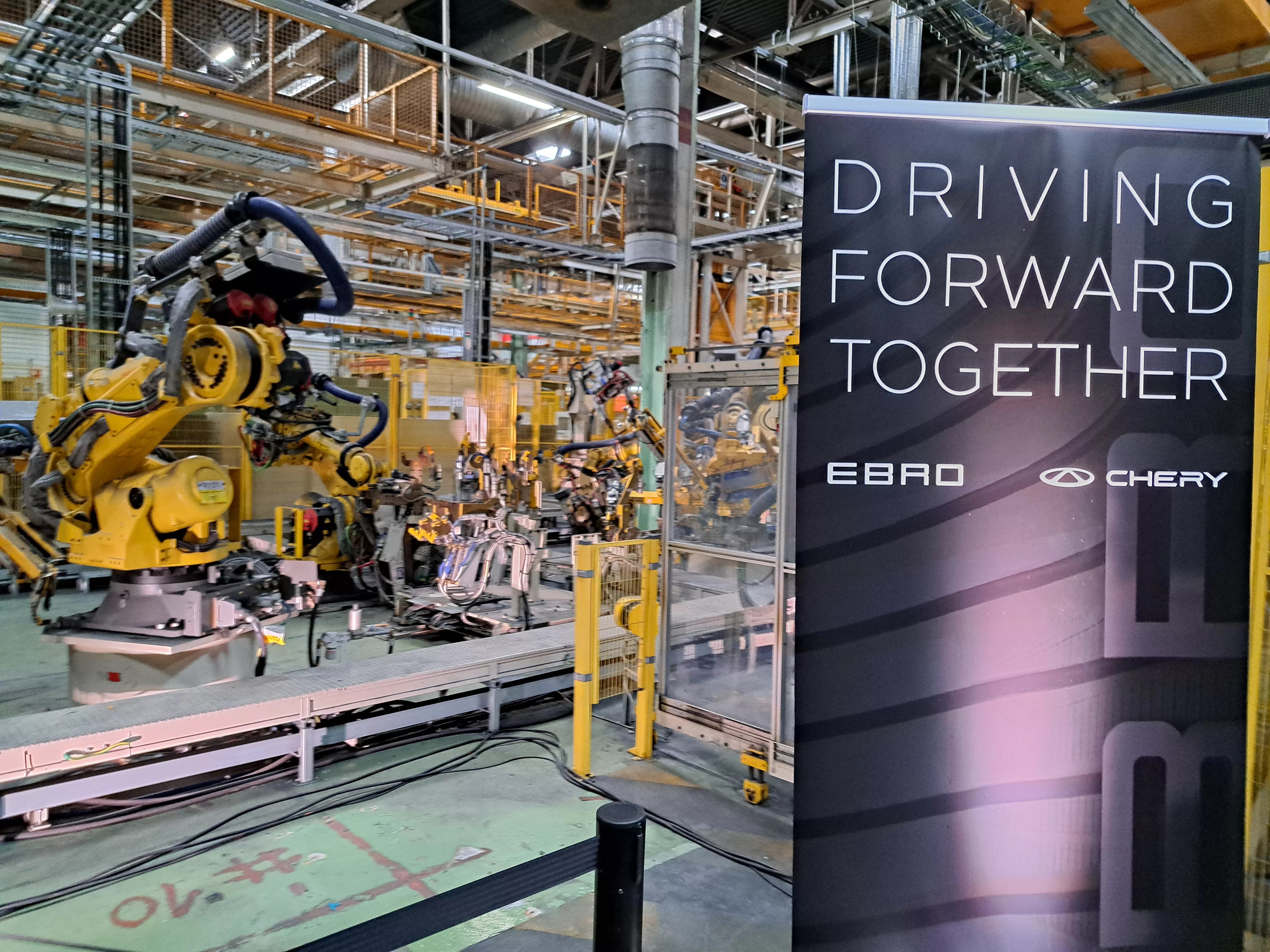 Presentación del acuerdo de Chery y Ebro en Barcelona