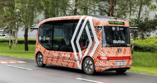 Prueba de bus autónomo de Renault