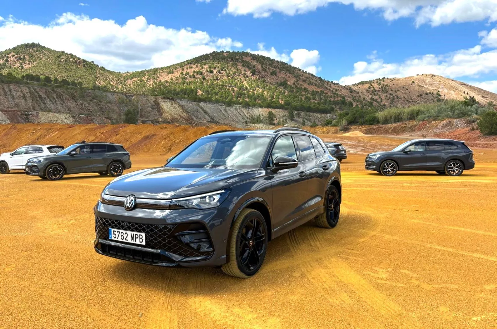 El Volkswagen Tiguan en la prueba de Coche Global / A.M.