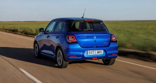 Parte trasera del Suzuki Swift 2024