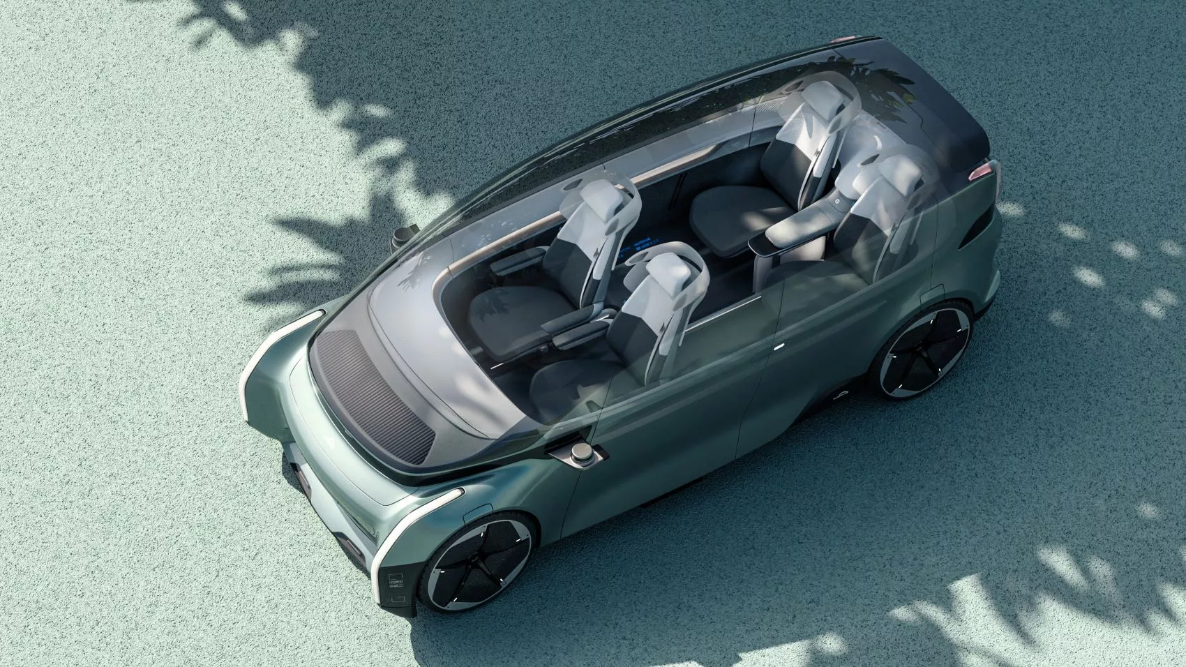 Prototipo de coche futurista de Bosch