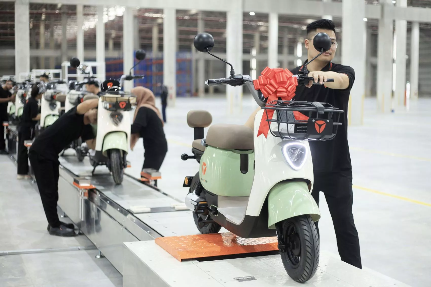 Fábrica de Yadea en Indonesia / YADEA