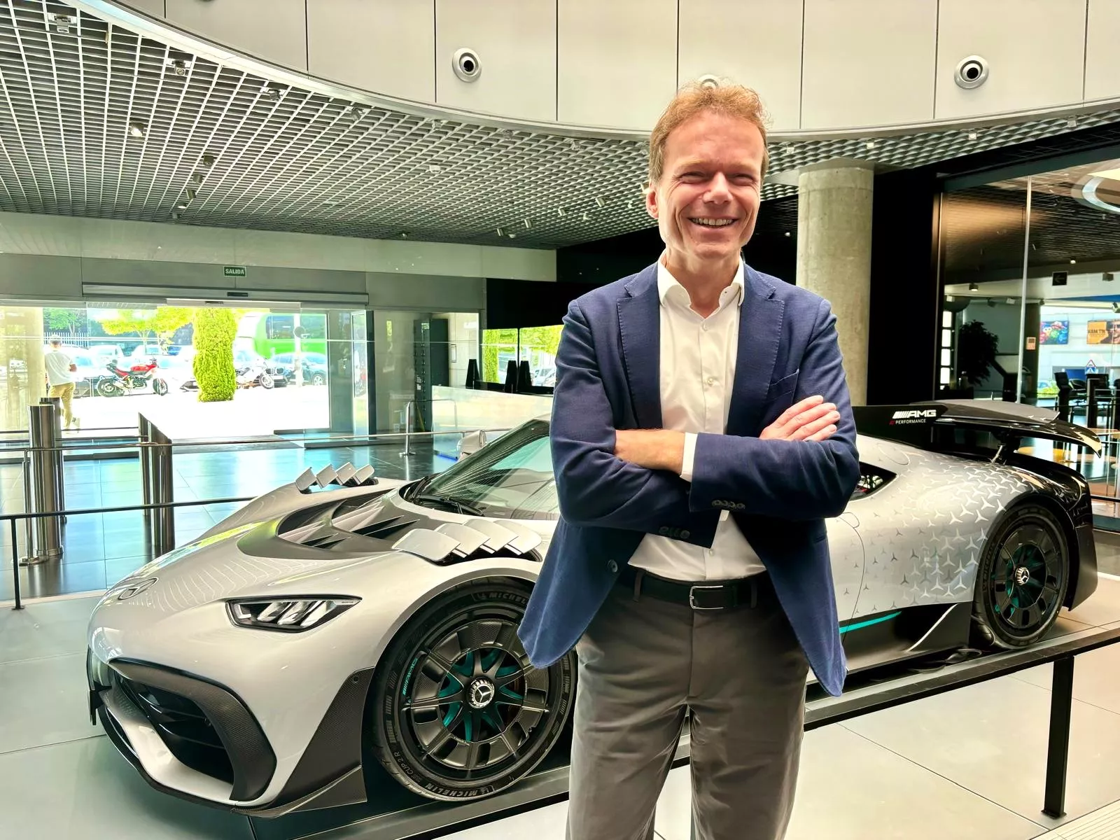 Reiner Hoeps, presidente de Mercedes Benz España / A.M.