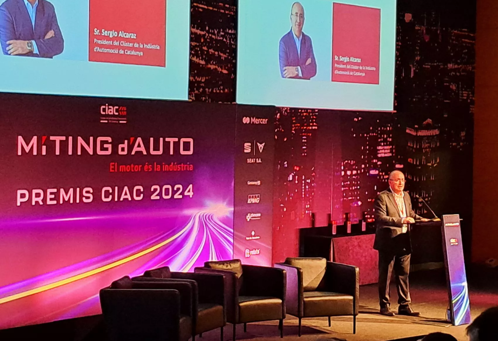 Sergio Alcaraz presenta el Miting d'Auto de CIAC / T.F.
