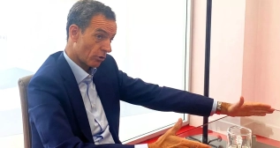 Rafael Barbadillo, presidente de CONFEBUS, en la entrevista Rafael Barbadillo, presidente de CONFEBUS, en la entrevista