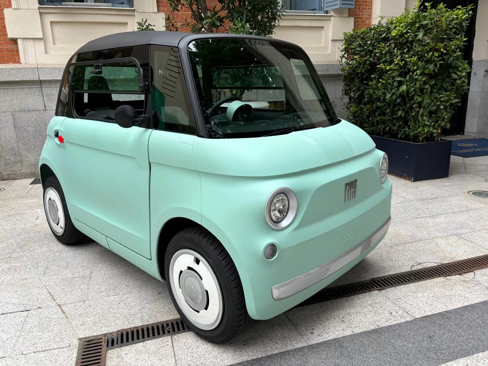 Aspecto del nuevo Fiat Topolino / A.M.