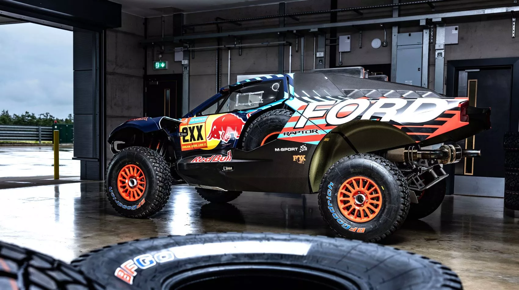 Coche de Ford para el Dakar