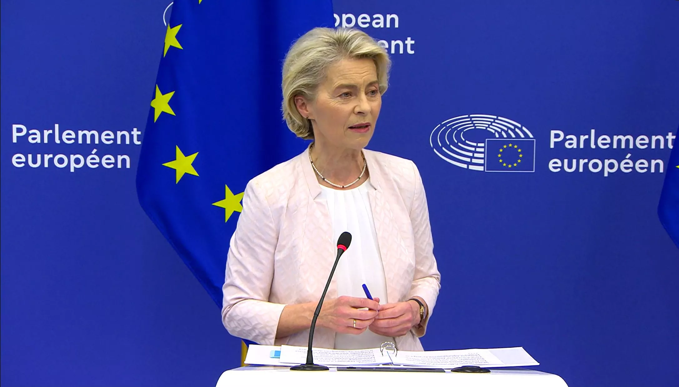 Ursula Von der Leyen, presidenta de la Comisión Europea Ursula Von der Leyen, presidenta de la Comisión Europea