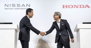 Presentación de la alianza de Nissan y Honda Presentación de la alianza de Nissan y Honda