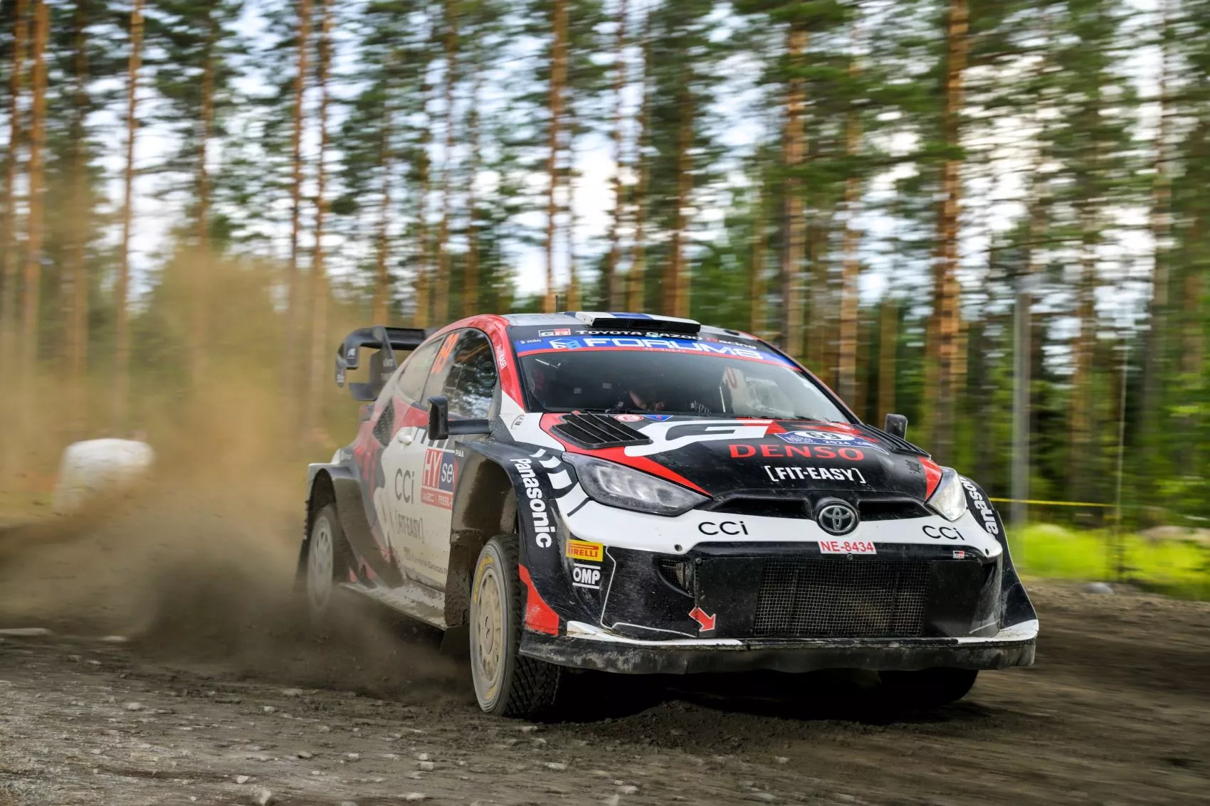 Rovanpera en el Rally de Finlandia / X ROVANPERA