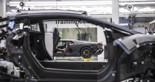 Producción del Lamborghini Huracán Producción del Lamborghini Huracán