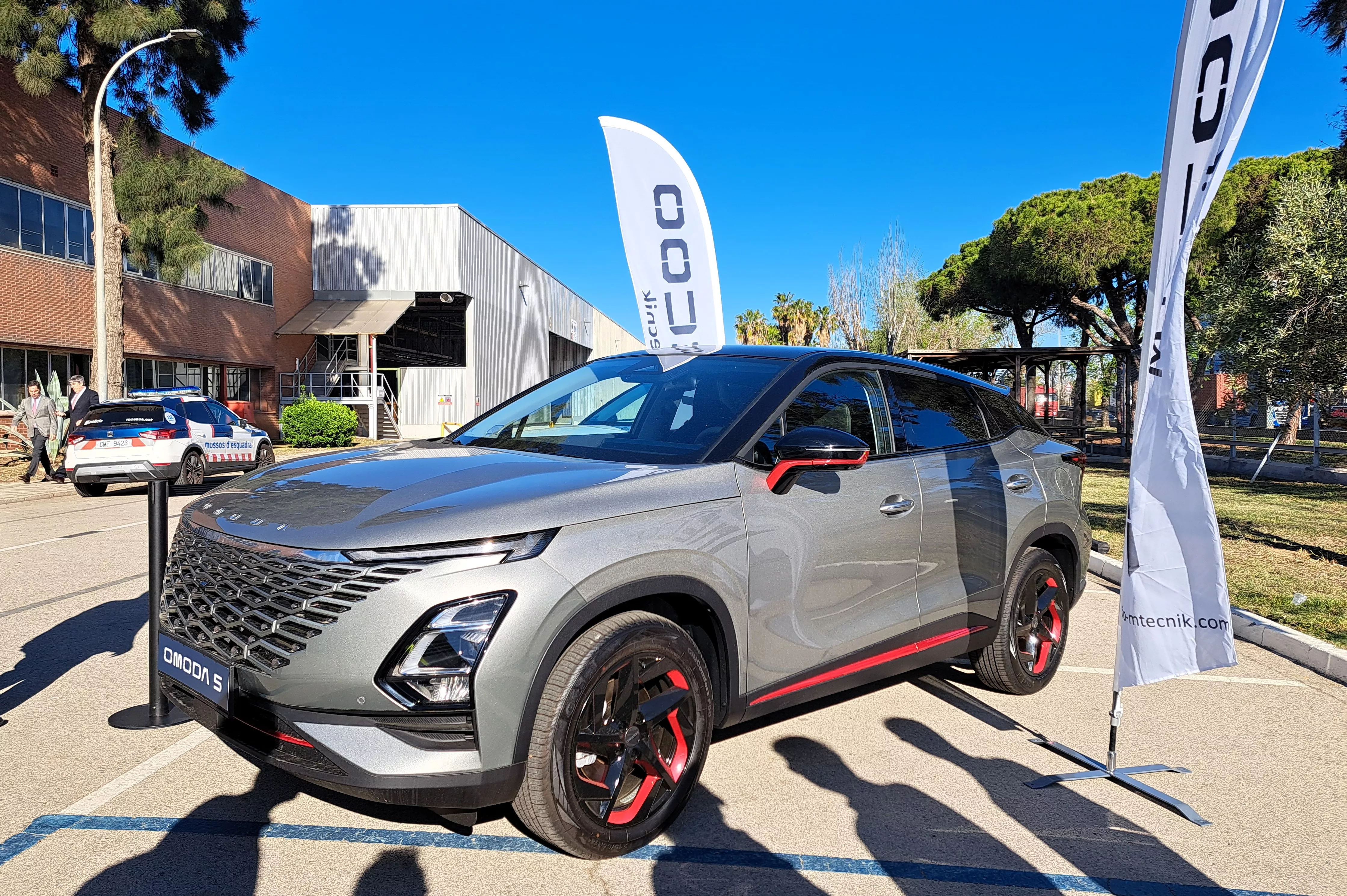 El modelo Omoda 5 en la fábrica de Ebro Factory de Barcelona / T.F.