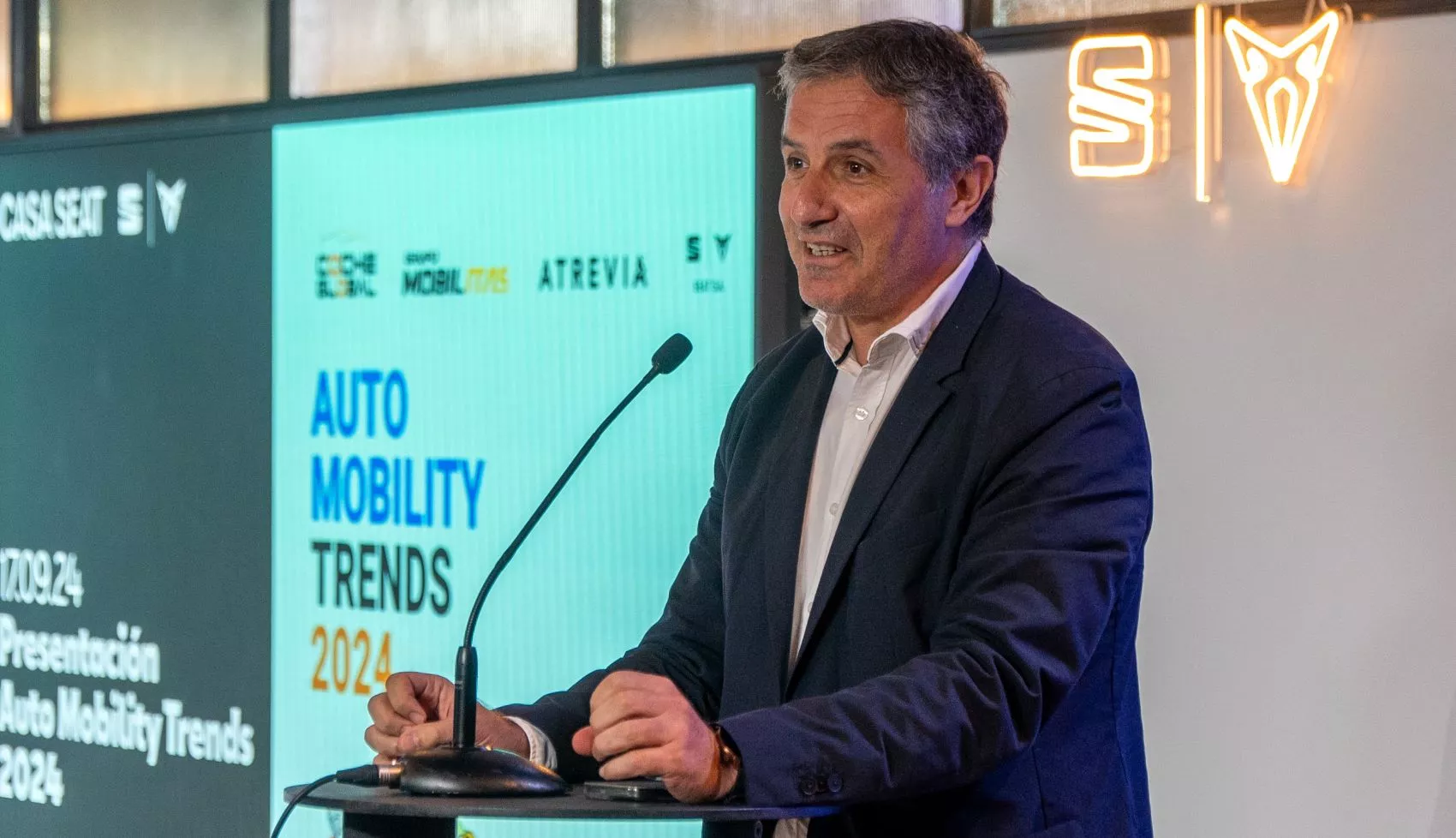 Xavier Patón, gerente de Movilidad de Barcelona, en Auto Mobility Trends