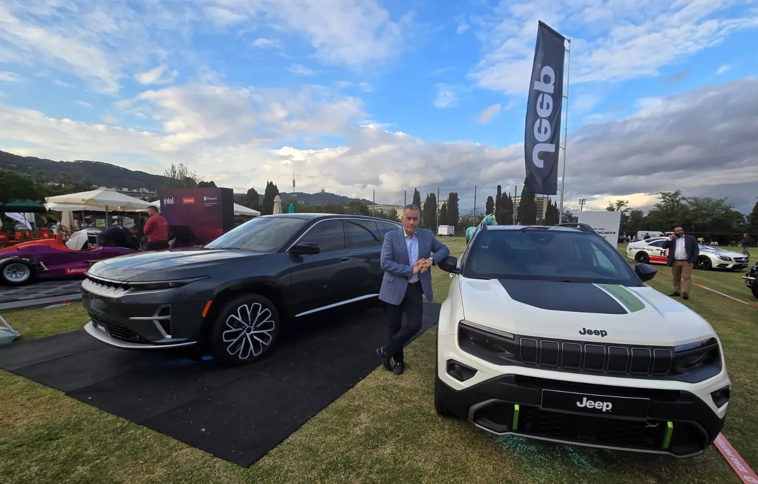 Paulo Carelli presenta las novedades de Jeep en Autobello