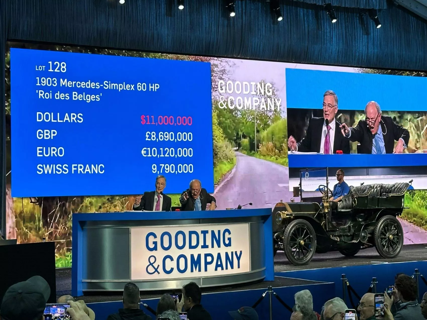 Subasta de coches clásicos de Gooding