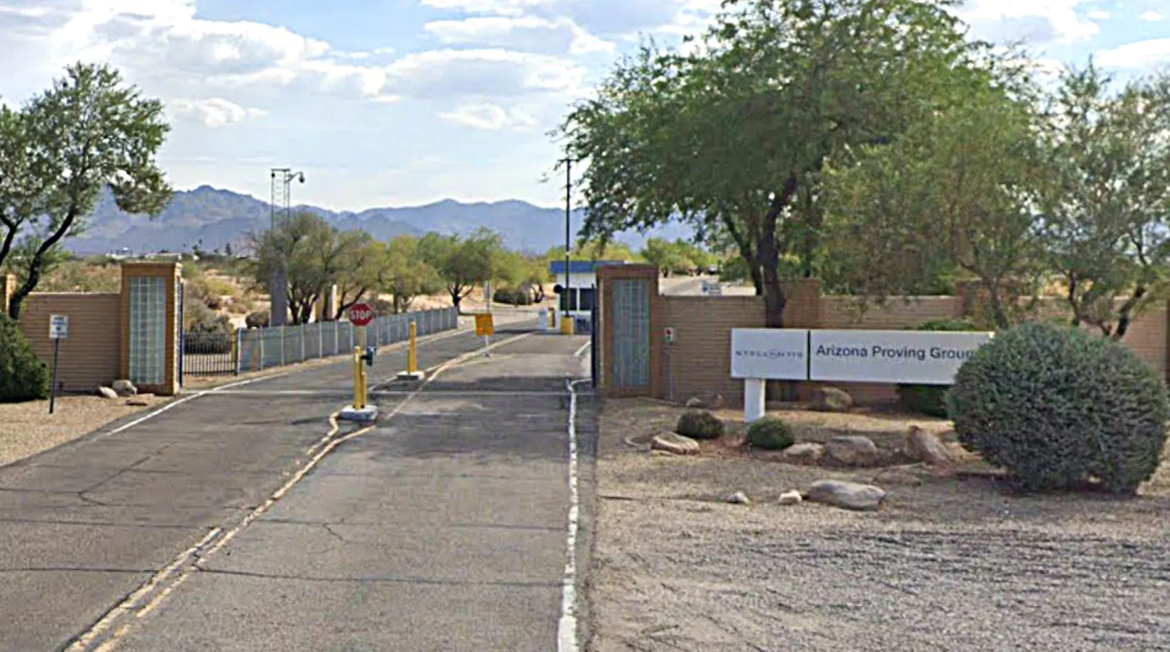 Pista de prueba de Stellantis en Arizona Pista de prueba de Stellantis en Arizona