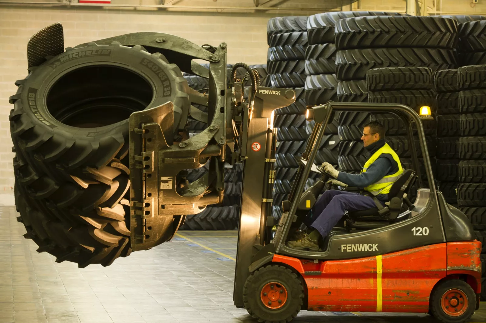 Fábrica de neumáticos para camión de Michelin