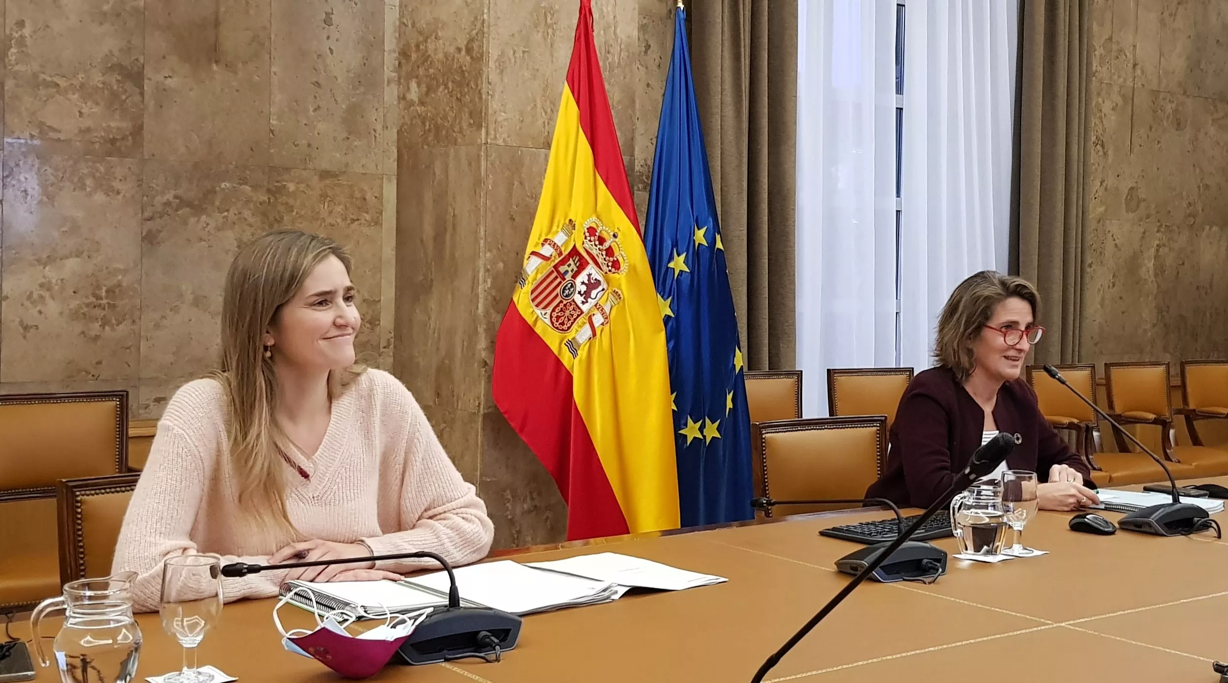 Sara Aagesen y Teresa Ribera / TRANSICIÓN ECOLÓGICA