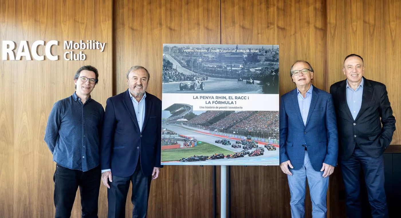 Presentación del libro de F1 del RACC Presentación del libro de F1 del RACC
