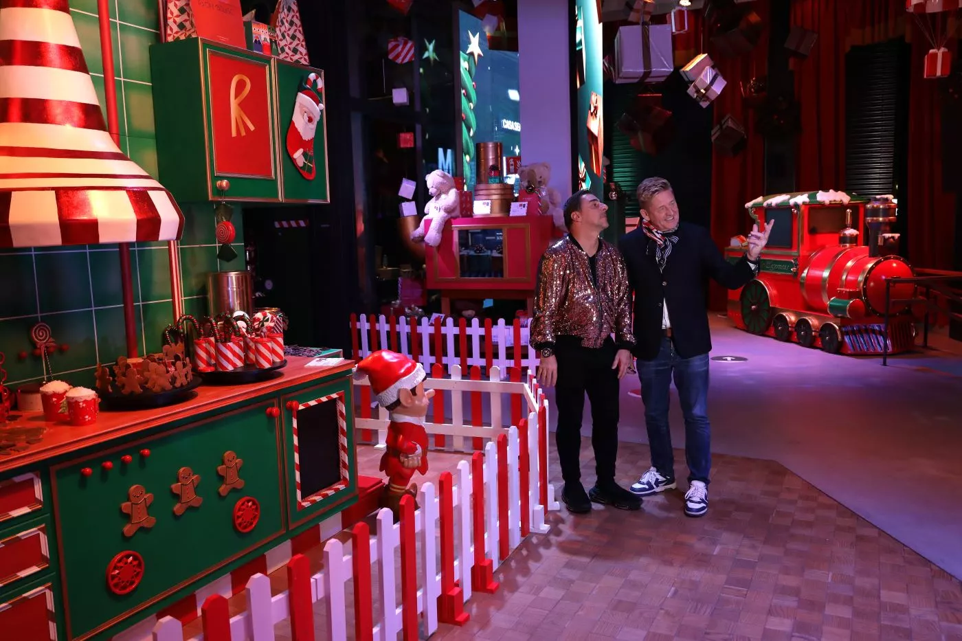 Jordi Roca y Wayne Griffiths en Magic Days de Casa Seat