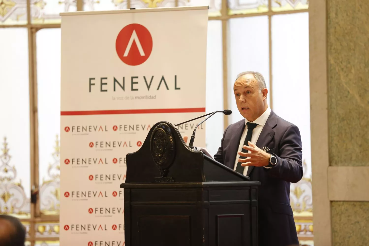 Juan Luis Barahona, presidente de Feneval