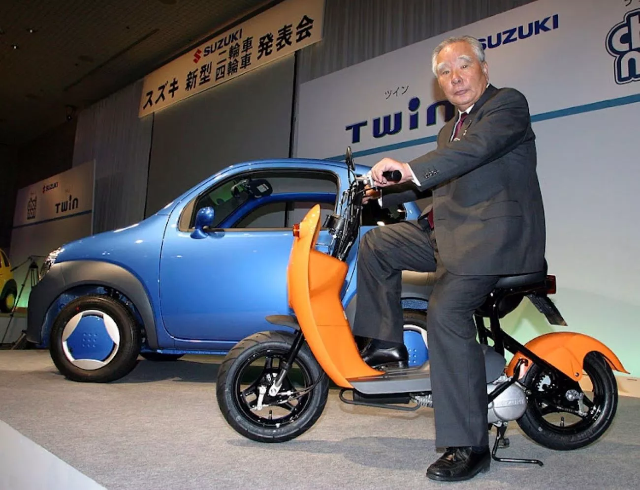 Osamu Suzuki, que fue presidente y CEO de Suzuki