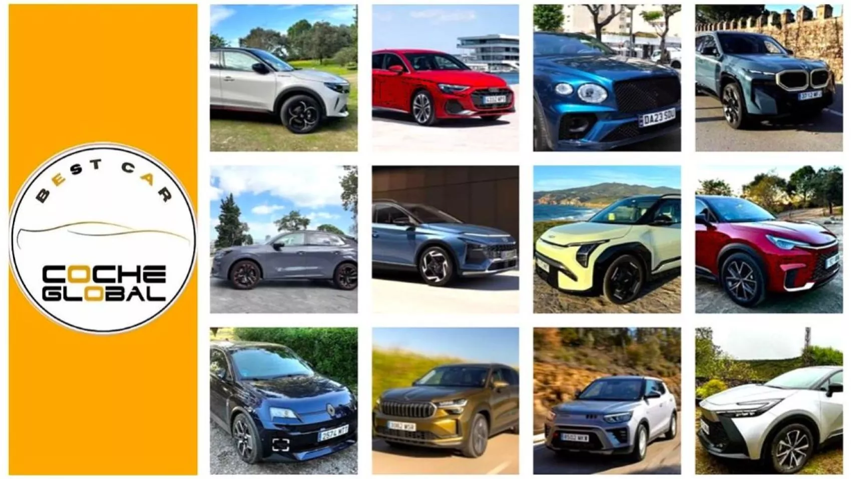 Candidatos al Premio Best Car Coche Global 2024