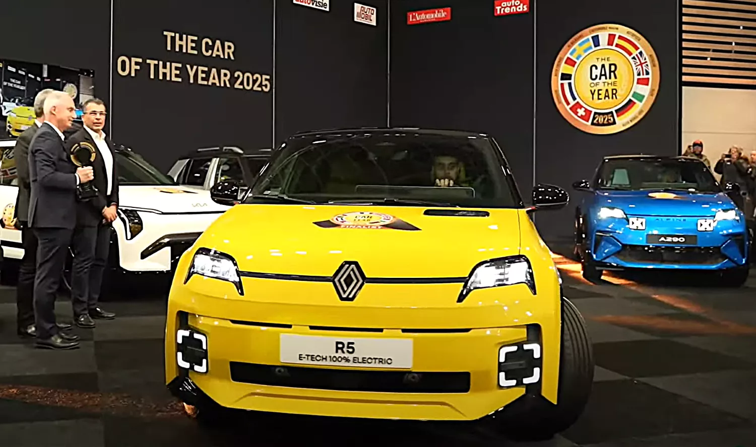 Entrega del premio Car of the Year en Bruselas Entrega del premio Car of the Year en Bruselas