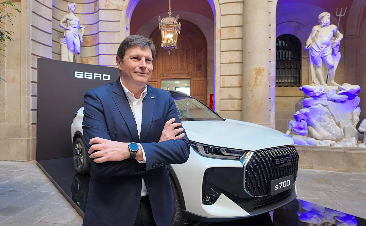 Pedro Calef, CEO de Ebro, en la entrevista con Coche Global / T.F.