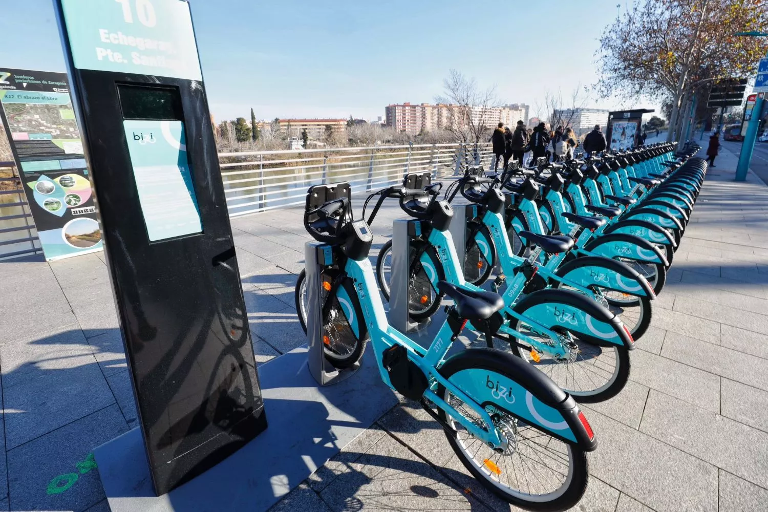 Bicis eléctricas de Bizi en Zaragoza