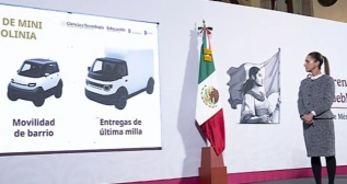 La presidenta mexicana, Claudia Sheinbaum, presentación Olinia, el auto eléctrico de México La presidenta mexicana, Claudia Sheinbaum, presentación Olinia, el auto eléctrico de México