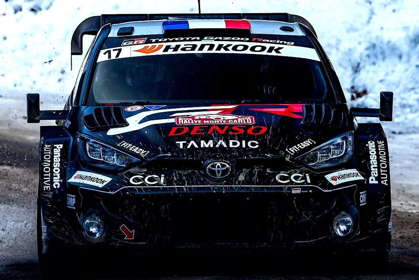 Ogier en el Rally Montecarlo Ogier en el Rally Montecarlo