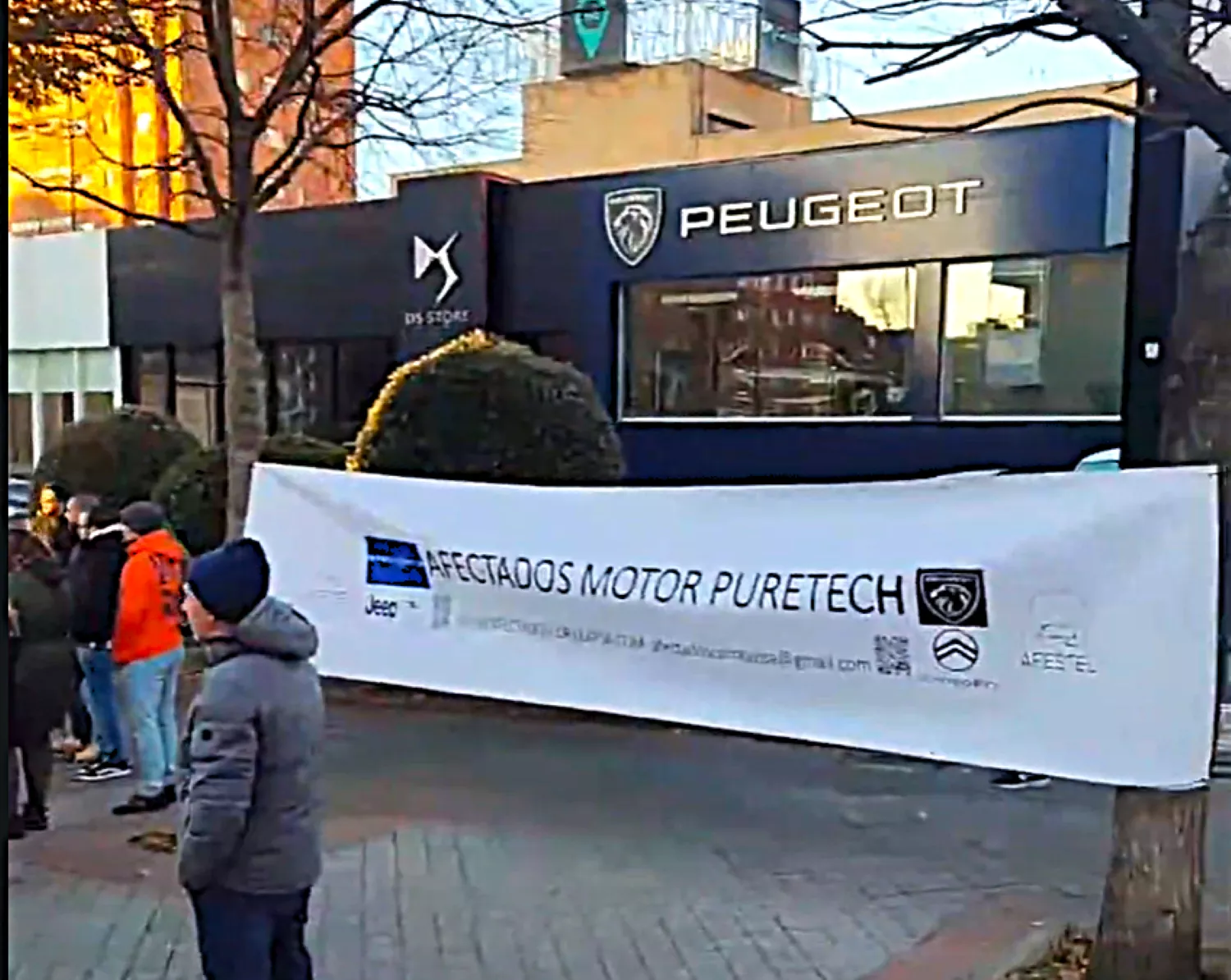 Manifestación de afectados de Stellantis en Madrid / YOUTUBE AFESTEL