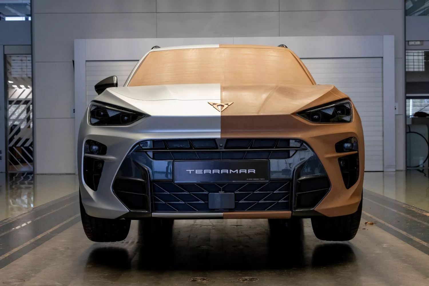 El Cupra Terramar en su fase de modelado