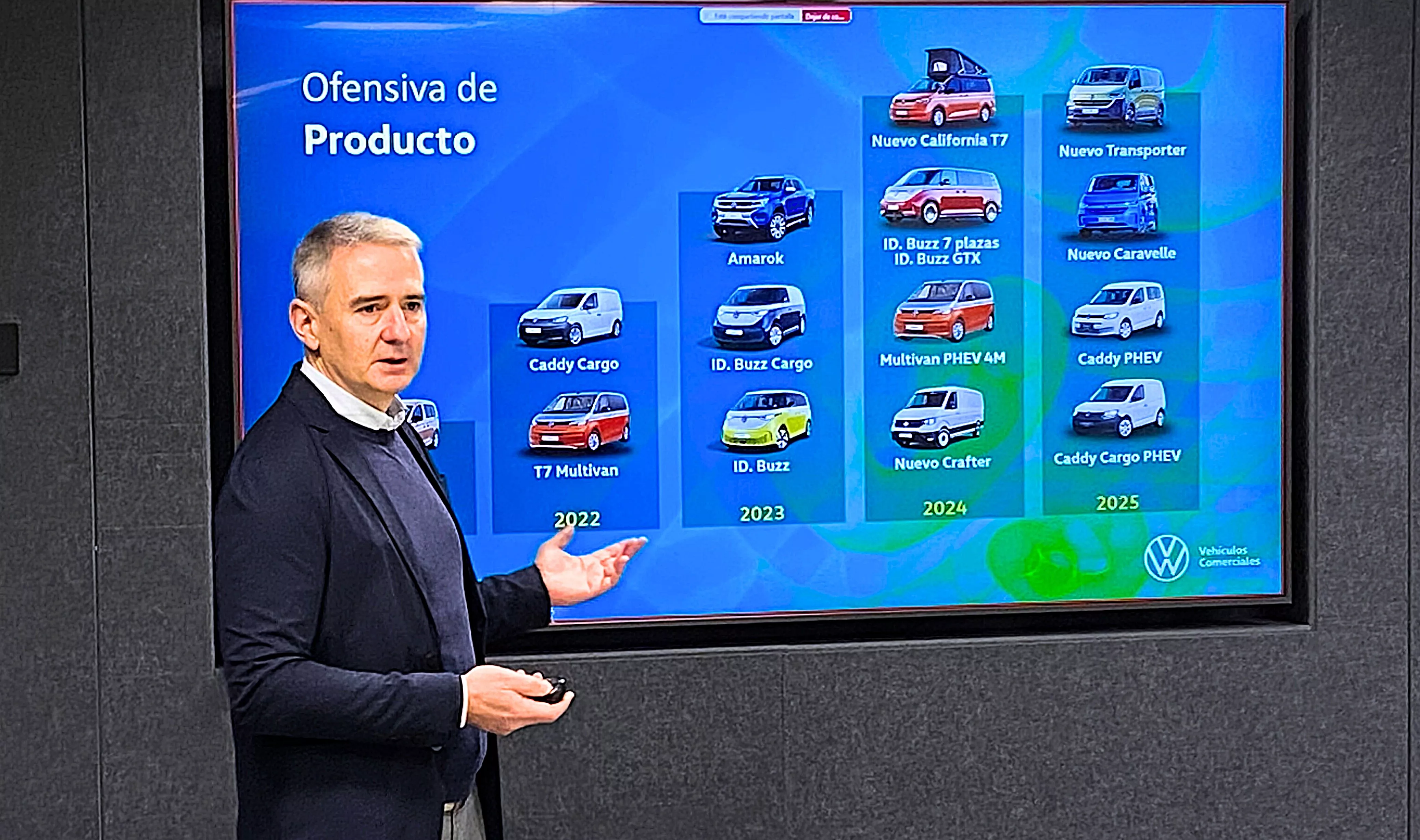 Albert García, director de Volkswagen Vehículos Comerciales Albert García, director de Volkswagen Vehículos Comerciales