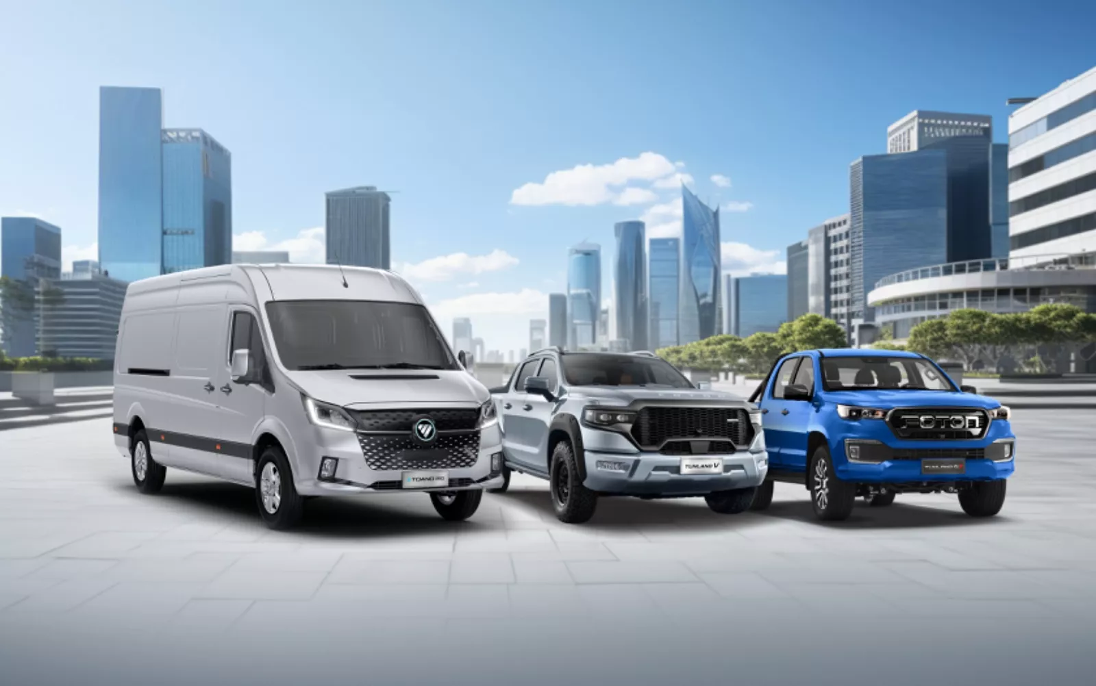 Gama de modelos de Foton