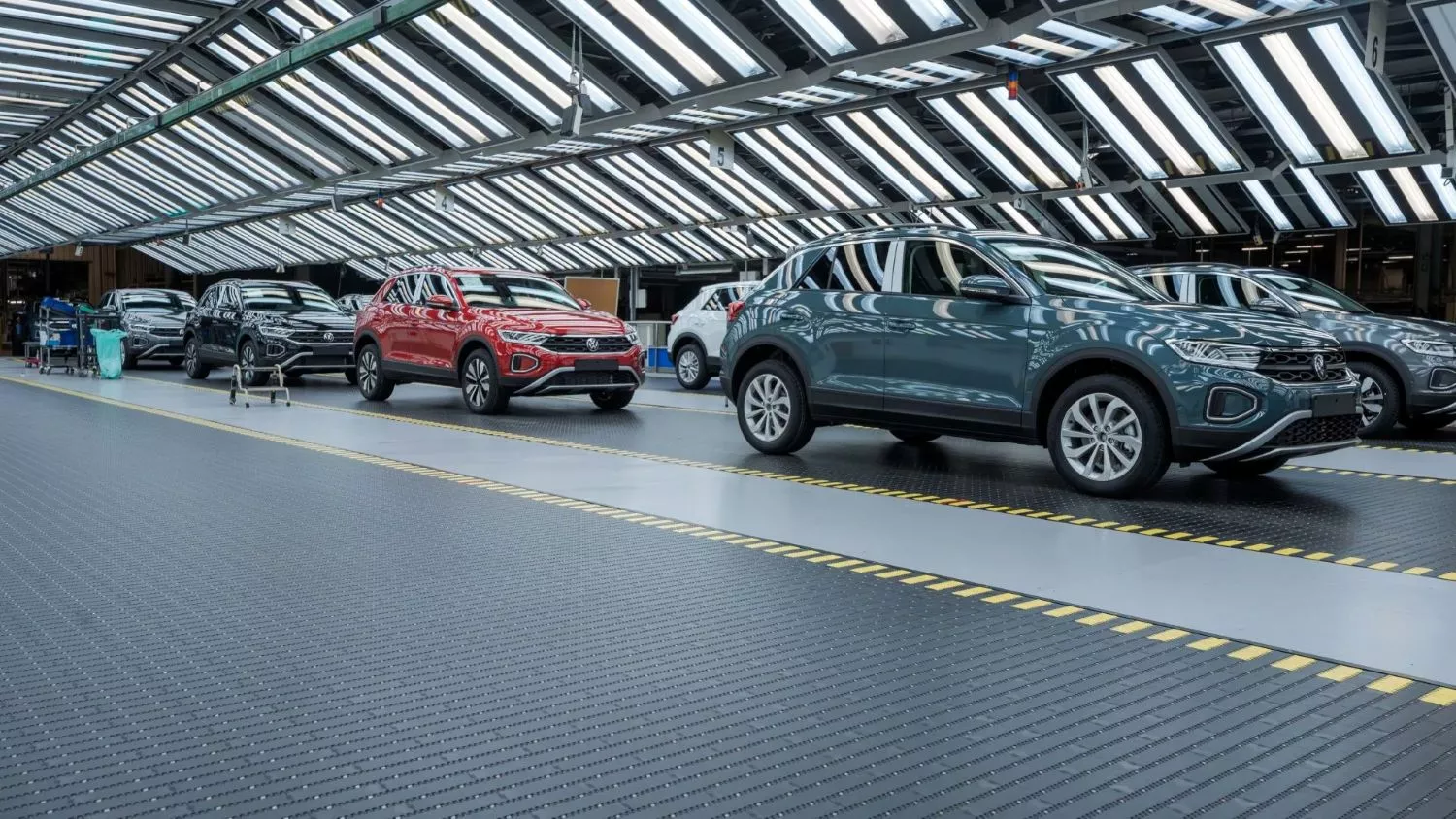 Producción del T Roc en Volkswagen Palmela / VW