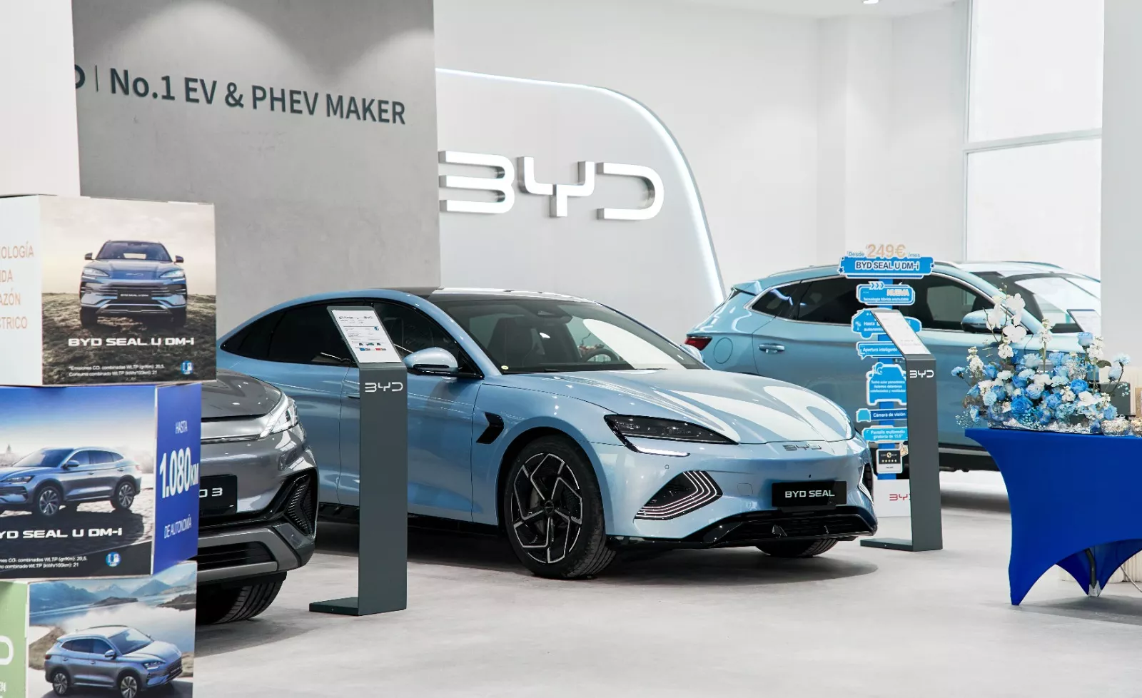 Uno de los nuevos concesionarios de BYD en España