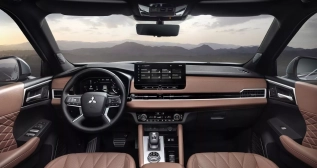 Interior del Mitsubishi Outlander Interior del Mitsubishi Outlander